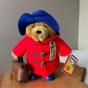 Paddington Bear plush toy manufactured by Augusta du Bay